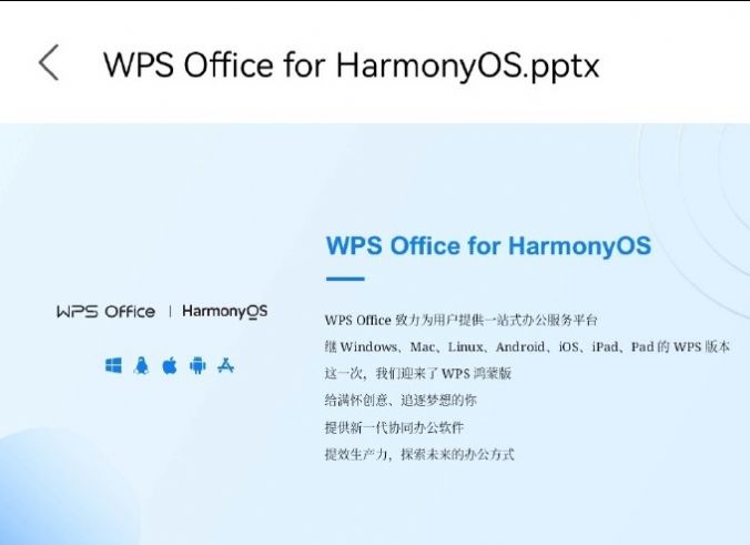 WPS鸿蒙HarmonyOS版图3