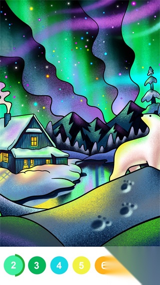 乐涂数字填色图3