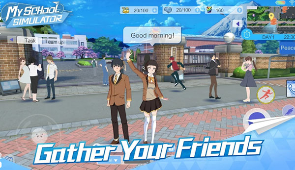 青春校园模拟器国际服图1