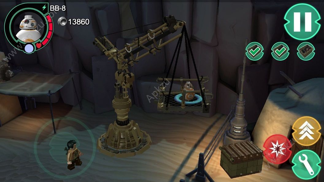 乐高战记人仔乱斗官方版图1