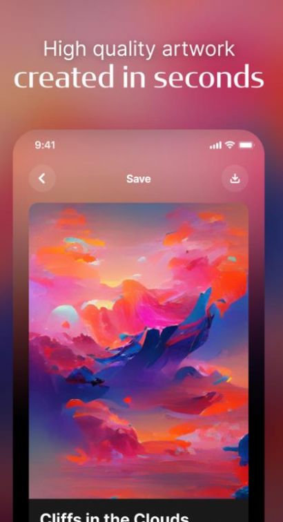 wombo dream ai绘画安卓版官方下载  v1.1.2图1