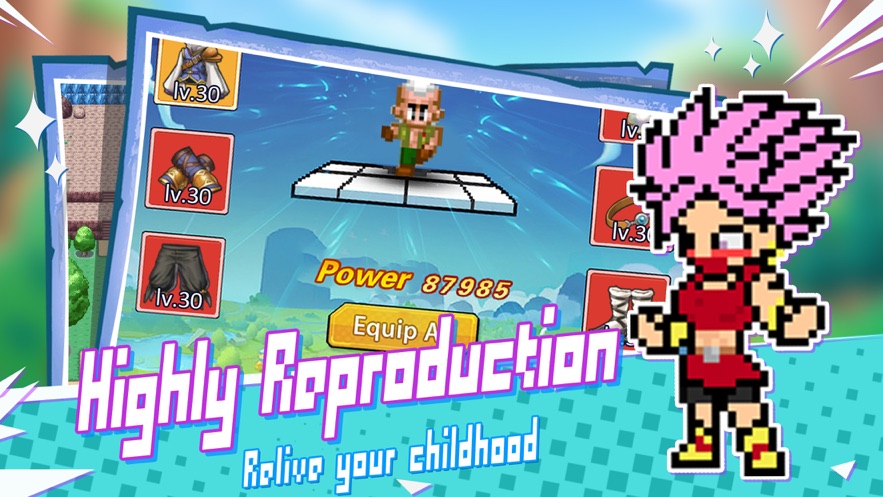 像素战斗龙珠手游官方安卓版  v1.0.2图3