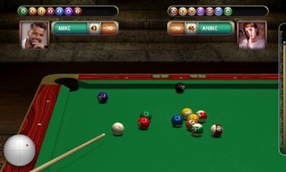 疯狂桌球大师金币能量完整中文安卓版  v1.0.2图1