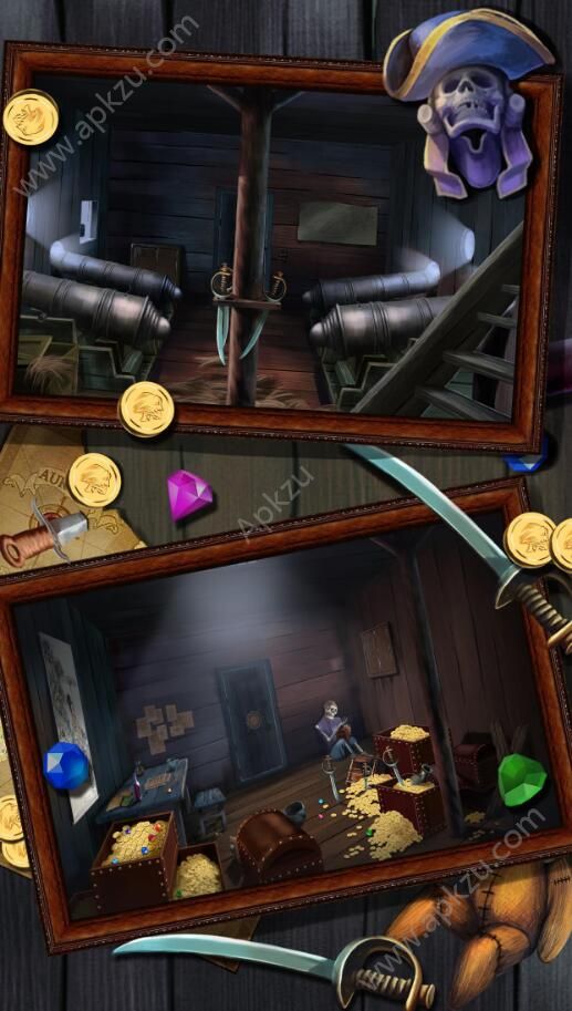 密室逃脱逃出恐怖海盗船的监狱中文提示安卓版  v1.5图3