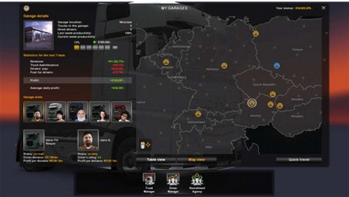 欧洲卡车驾驶模拟2021金币安卓版  v1.0图2