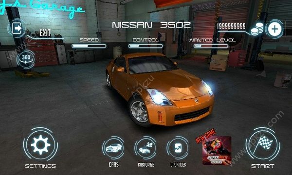 狂怒飞车金币钻石免费安卓版  v1.6.1图2