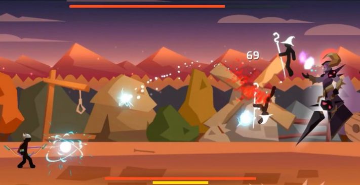 火柴人大战暗影弓手战场游戏安卓中文版  v0.57图3