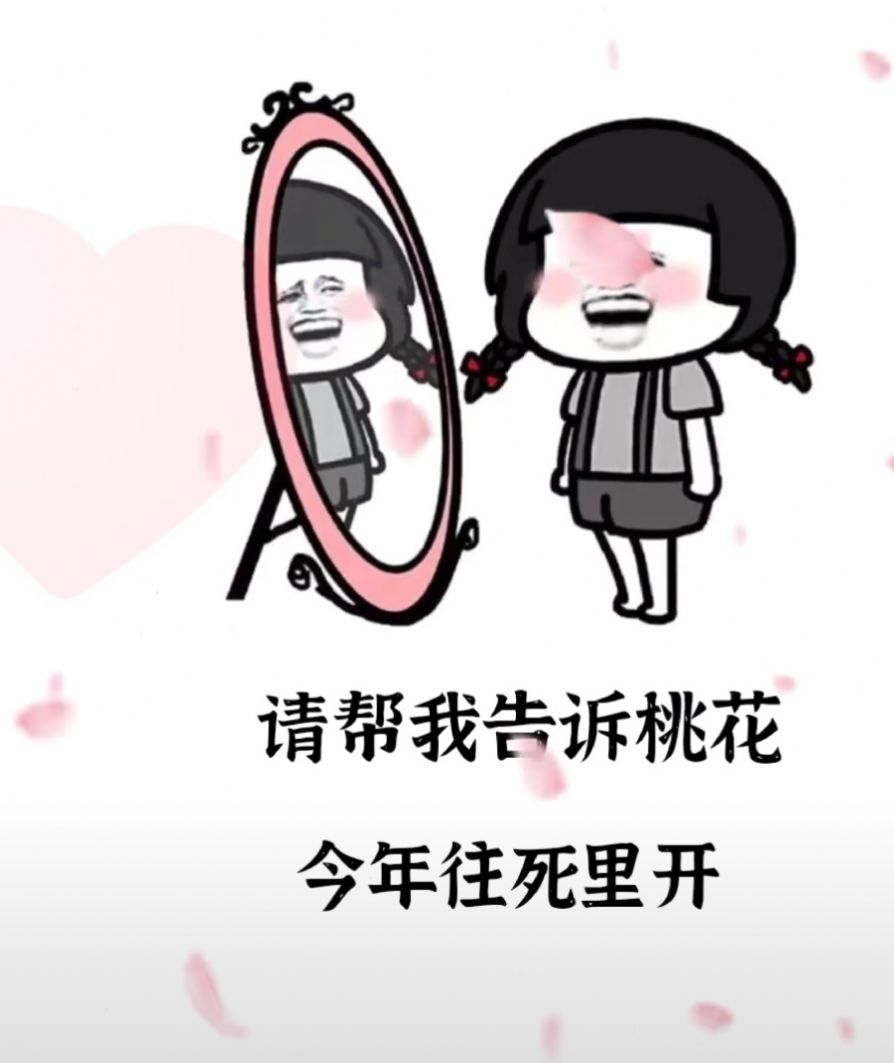 抖音请帮我告诉桃花今年往死里开图片图3