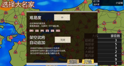战国之雄3汉化版图1