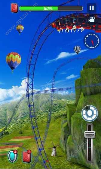 过山车3D游戏安卓版下载（Roller Coaster 3D）  v1.0.1图3