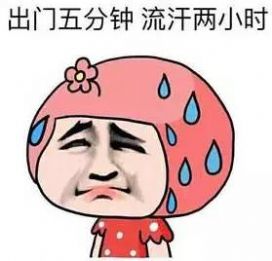 出门五分钟流汗两小时表情包图4