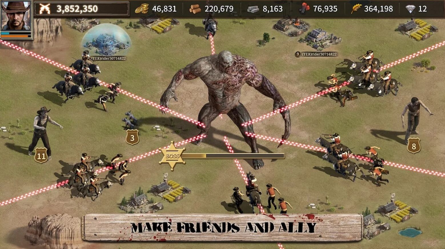 狂野西部僵尸梦魇手游图5