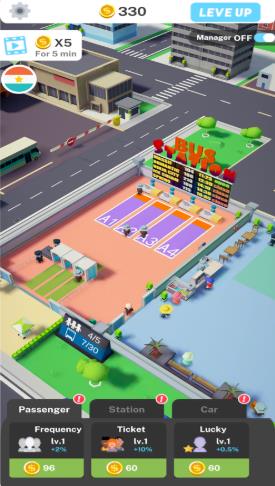 闲置公交大亨游戏安卓最新版（Idle Bus Tycoon）  v1.1图4