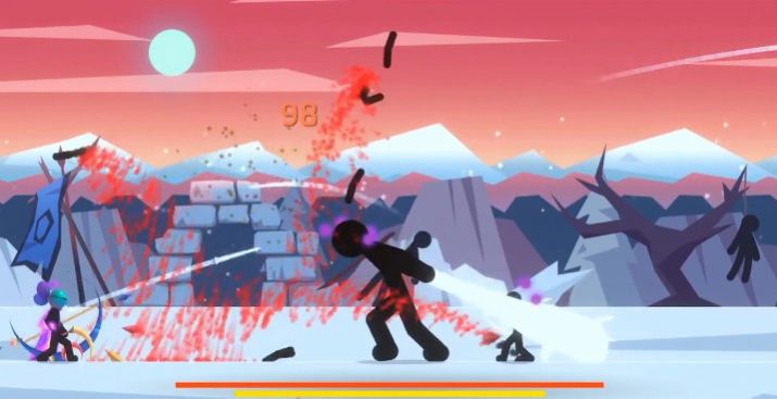 火柴人大战暗影弓手战场游戏安卓中文版  v0.57图1