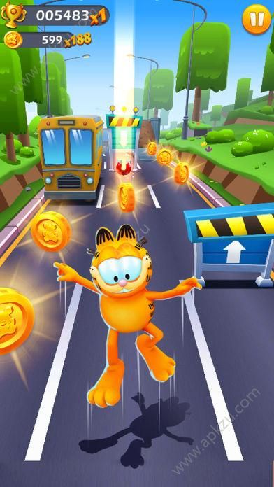 加菲猫跑酷2金币版 v1.0图3