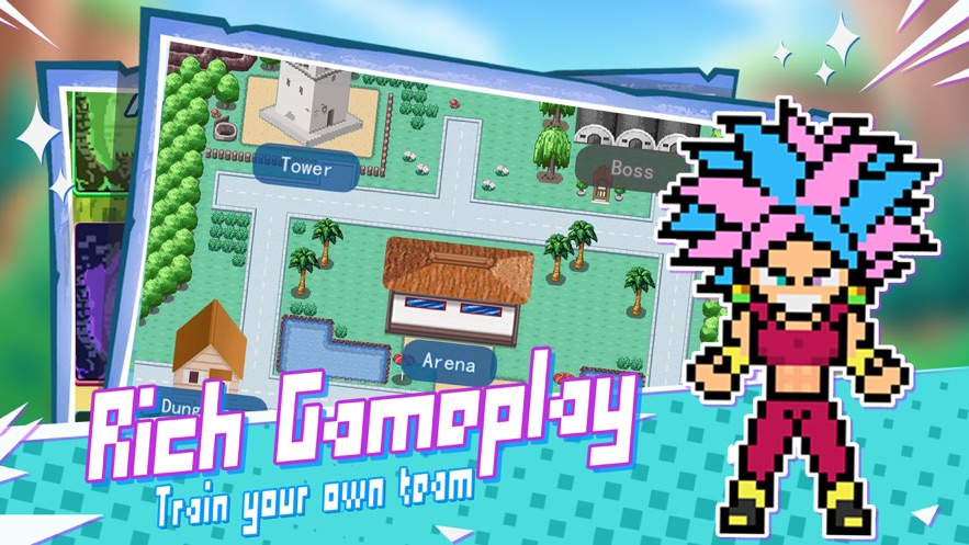 像素战斗龙珠手游官方安卓版  v1.0.2图2