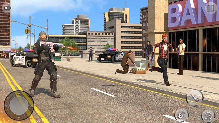 警察犯罪黑帮的对决游戏图3