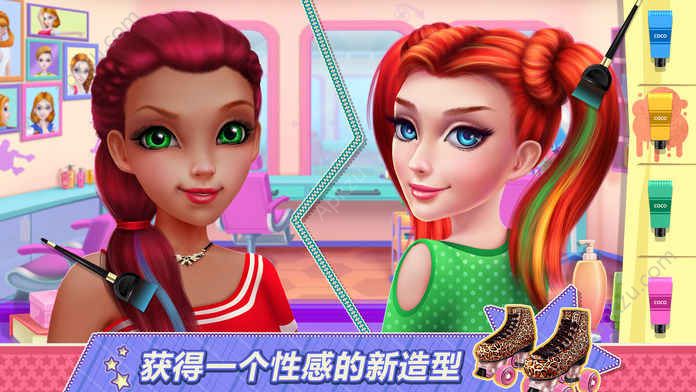 轮滑女孩金币免费安卓版下载  v1.0.1图2