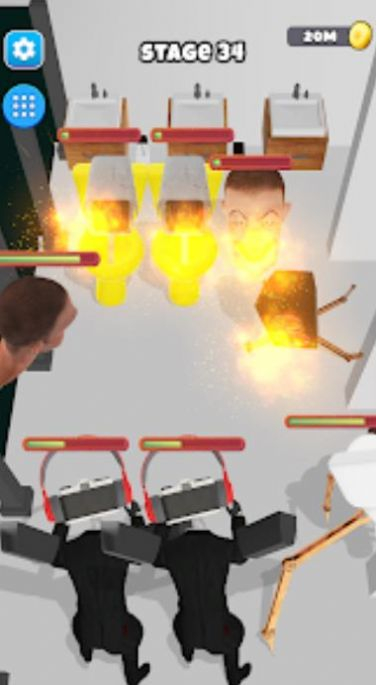 马桶人合并战斗安卓版图1