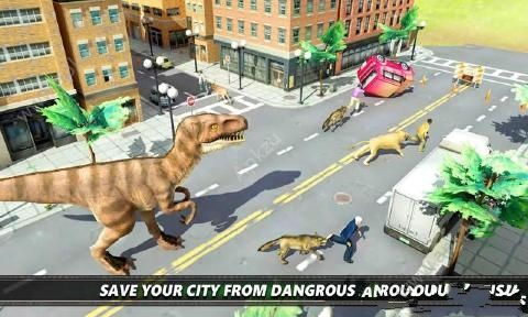 恐龙模拟器2017金币版（Dinosaur Simulation 2017）  v1.1.1图1