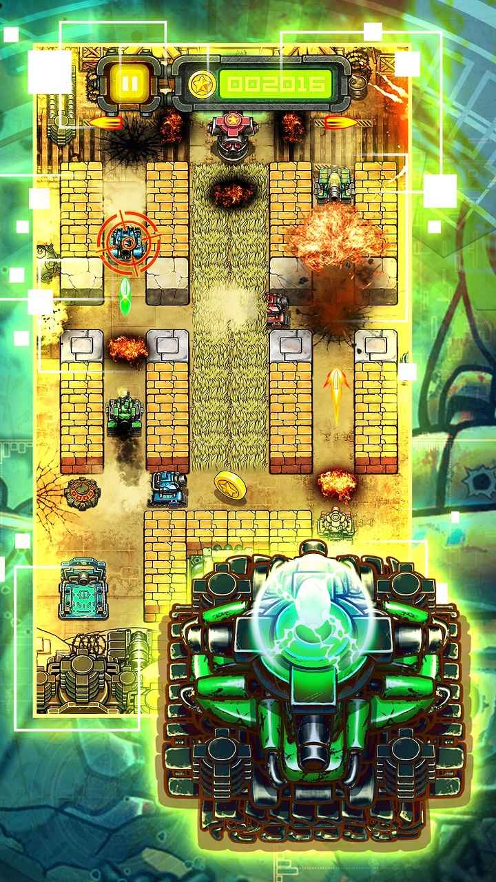 坦克大战争保卫大作战官方版图2