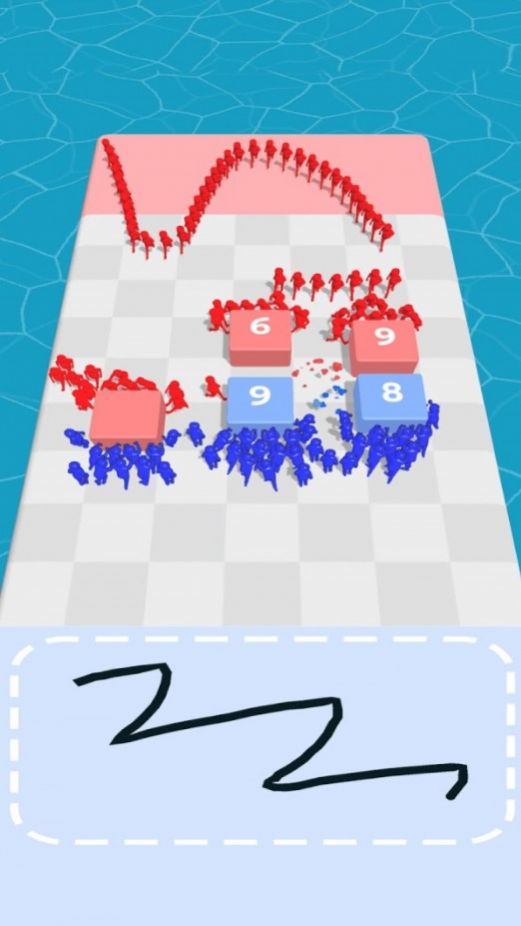 画个军队推推战游戏图2