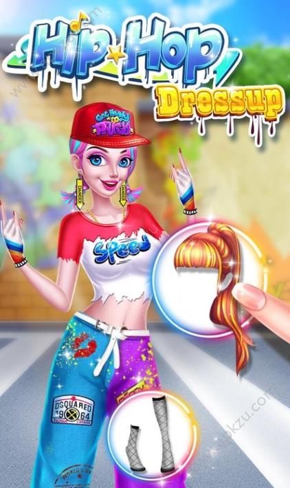 嘻哈女孩时尚换装游戏安卓下载  v1.1.3163图1