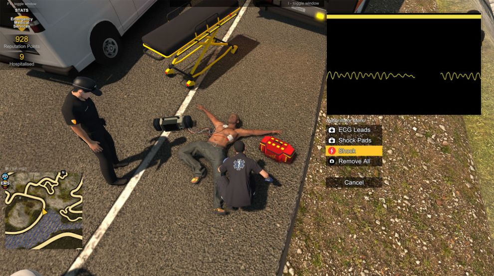 警情消防医护模拟器中文游戏最新(Flashing Lights) v1.0图3