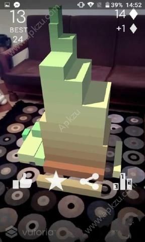 叠砖块AR游戏下载安卓版(Stack It AR) v1.0.2图3