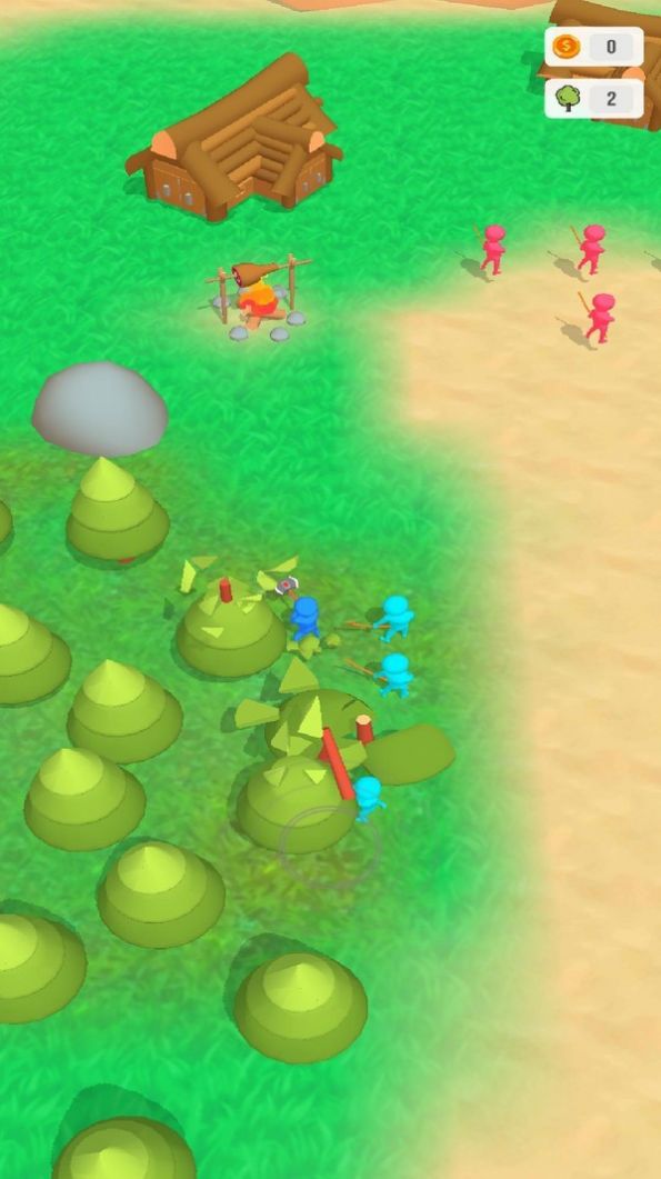 火柴人木材冲突游戏官方安卓版 v0.3图3