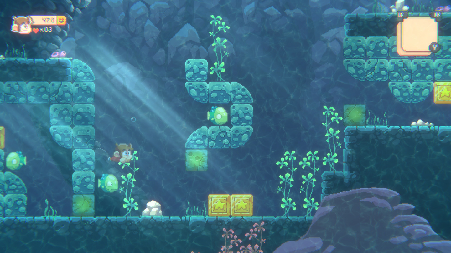 艾立克斯小子的神奇世界DX游戏图1