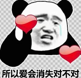 所以爱会消失对不对表情包图4