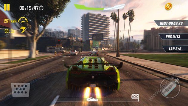 四轮驱动急速飘移安卓游戏中文版(4 Wheel City Drifting) v1.0图4