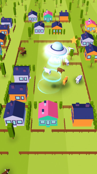 太空船粉碎城市图1