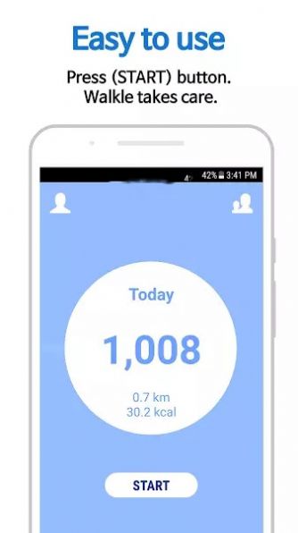 Walkle运动计步软件APP下载  v1.1.0图2