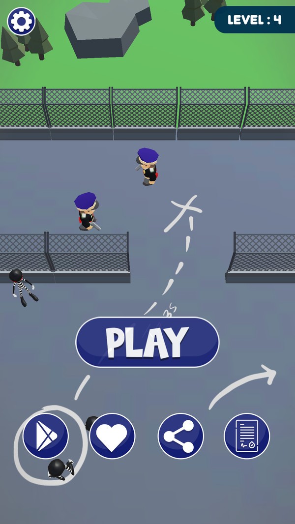 愤怒的火柴人越狱2021安卓中文版  v1.0图1