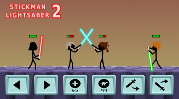 火柴人星球大战2金币安卓版  v1.0图1