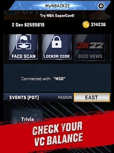 MyNBA 2K22扫脸app图4