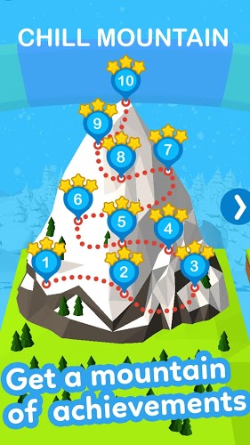 滑雪坡道游戏安卓版（Downhill Chill）  v1.0.16.1图4