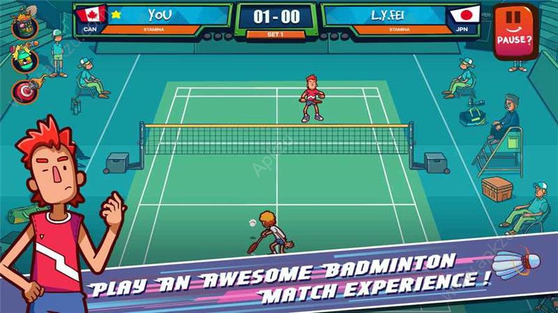 超级羽毛球游戏图4