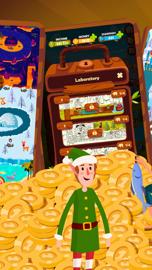 放置钓鱼大亨游戏中文版（Idle Fisher Tycoon）  v0.0.1图1