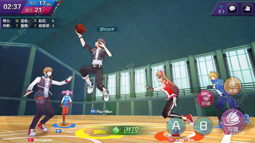 青春篮球游戏官方正式版  v1.0图4