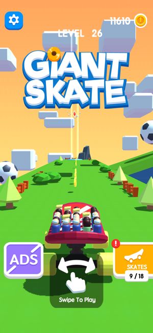 巨型滑雪板金币钻石安卓版  v1.0图1