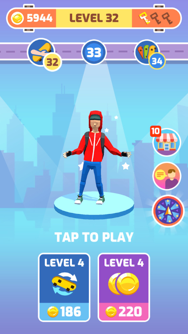 我玩滑板贼6游戏安卓最新版  v0.8图2