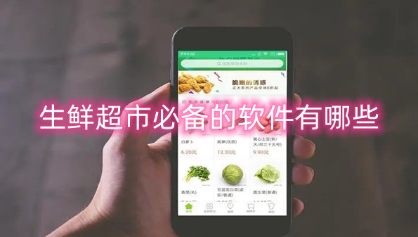 生鲜超市必备的软件有哪些