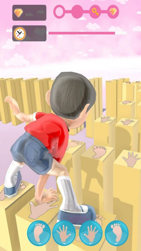 沙雕跳一跳游戏中文最新版  v1.0图1