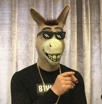 绿头鱼头套头像表情包图2