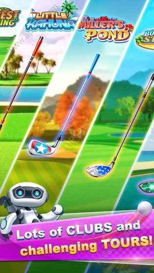 高尔夫球高手中文汉化金币安卓版  v1.0.0图1