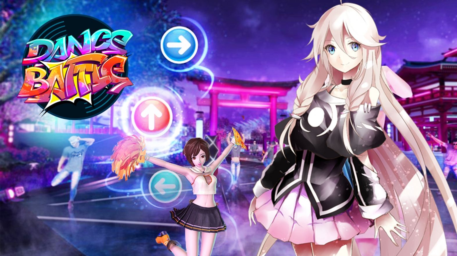 女动漫学校舞蹈大战中文版游戏  v1.0图3