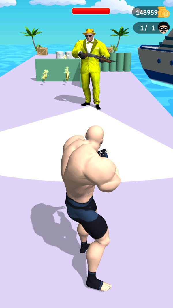 肌肉男疯狂酷跑游戏图1